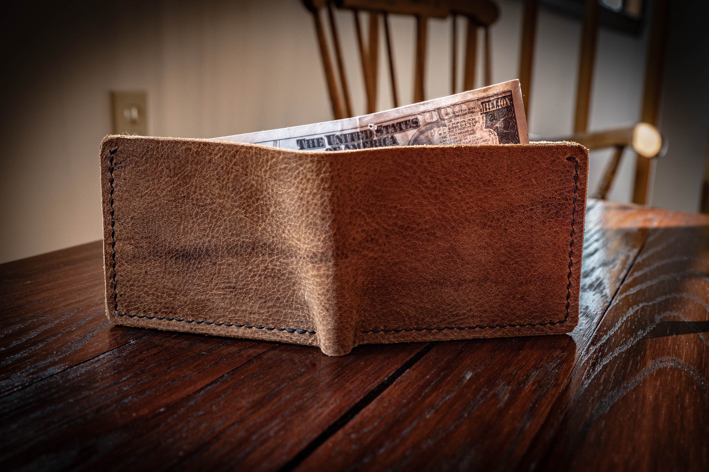 Oxbound Bifold | Handcrafted Full Grain Leather Wallet (4 Colors)